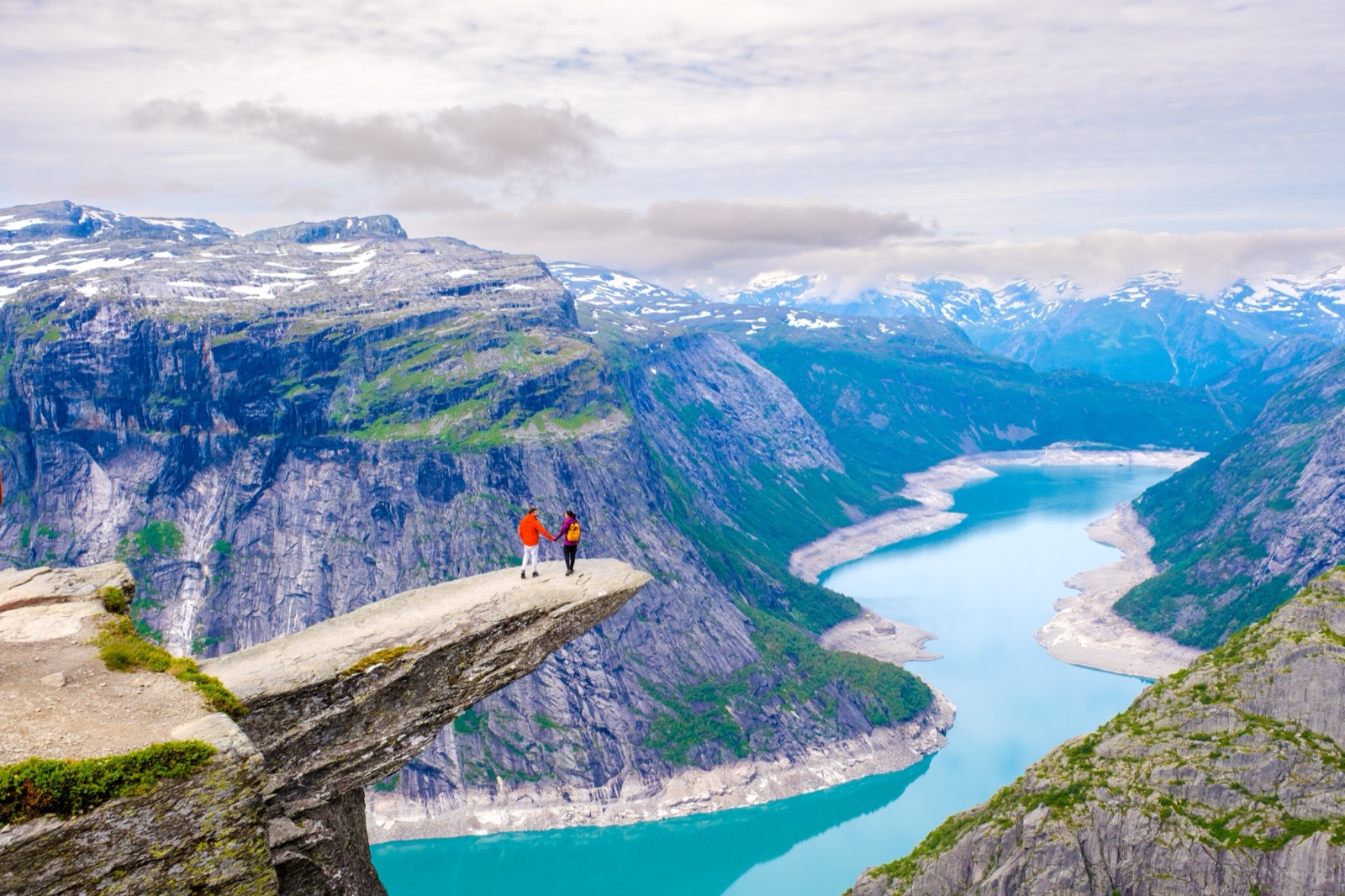 Via ferrata og Himmelstigen til Trolltunga